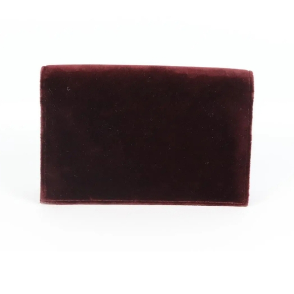 Rare Saint Laurent Kate Monogramme Crystal embellished Velvet shoulder bag, EUC - Picture 5 of 8